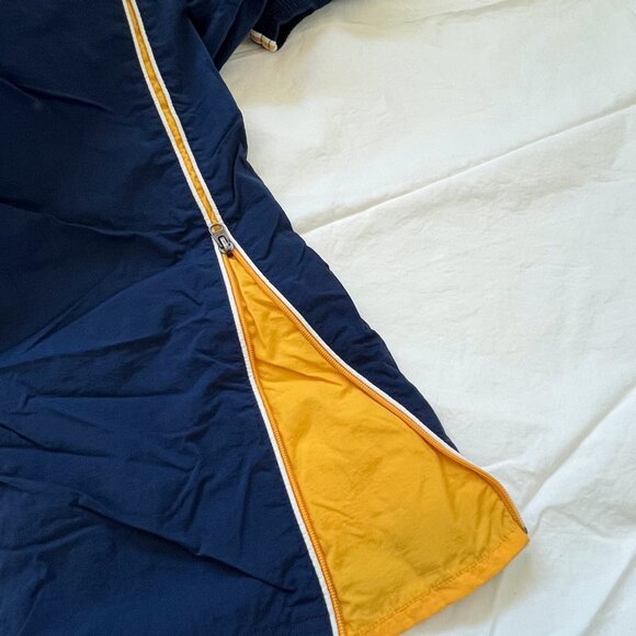 Abercrombie & Fitch Navy Blue & Yellow Warmup Pants - Picture 4 of 6